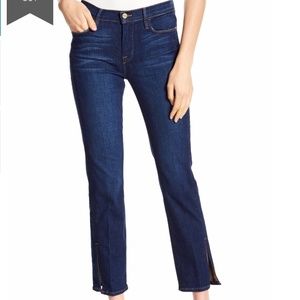 NWTO Frame Le High Split Hem Straight Leg Jeans